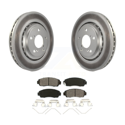 Coated Disc Rotors and Semi-Metallic Brake Pads Kit-KGS-100484 - Kit.bestparts.ca