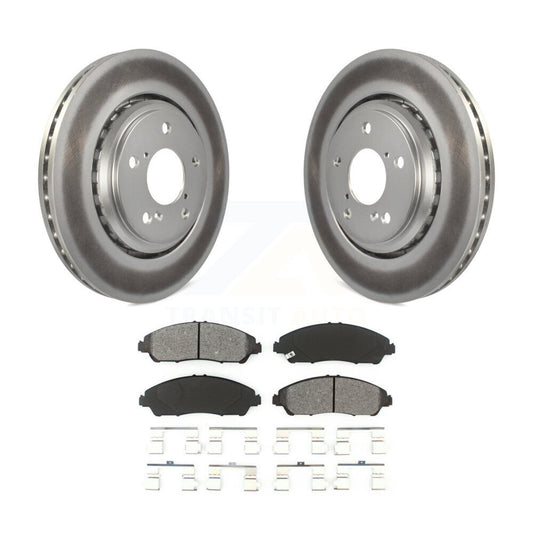 Coated Disc Rotors and Semi-Metallic Brake Pads Kit-KGS-100485 - Kit.bestparts.ca