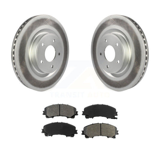 Coated Disc Rotors and Semi-Metallic Brake Pads Kit-KGS-100487 - Kit.bestparts.ca