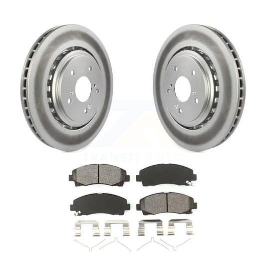 Coated Disc Rotors and Semi-Metallic Brake Pads Kit-KGS-100488 - Kit.bestparts.ca
