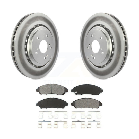 Coated Disc Rotors and Semi-Metallic Brake Pads Kit-KGS-100489 - Kit.bestparts.ca