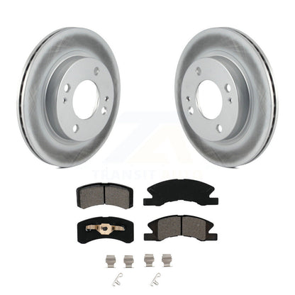 Coated Disc Rotors and Semi-Metallic Brake Pads Kit-KGS-100491 - Kit.bestparts.ca