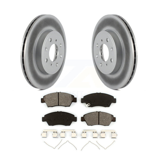 Coated Disc Rotors and Semi-Metallic Brake Pads Kit-KGS-100492 - Kit.bestparts.ca