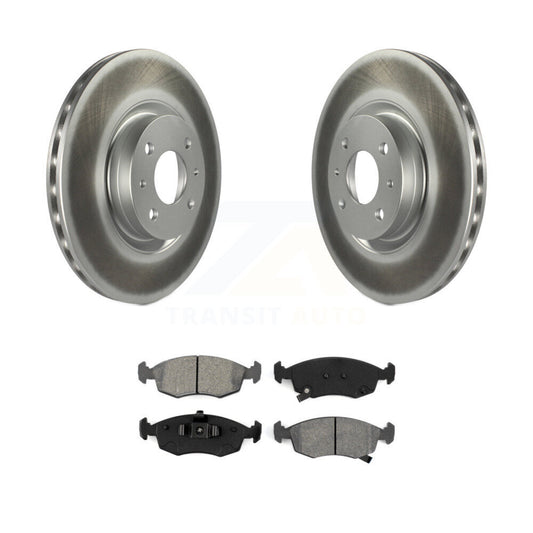 Coated Disc Rotors and Semi-Metallic Brake Pads Kit-KGS-100498 - Kit.bestparts.ca