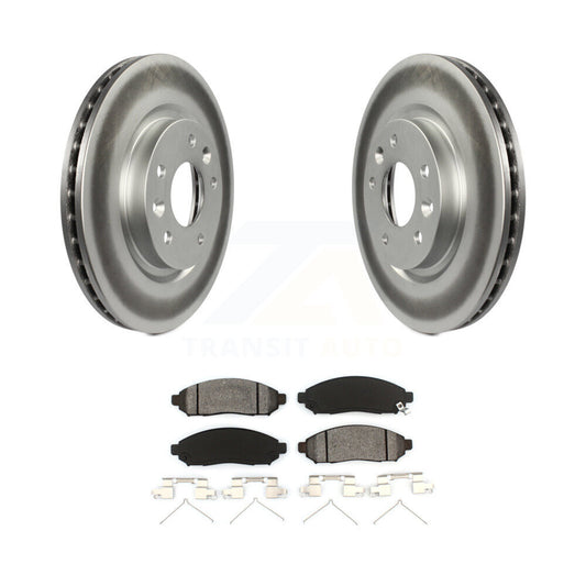 Coated Disc Rotors and Semi-Metallic Brake Pads Kit-KGS-100499 - Kit.bestparts.ca