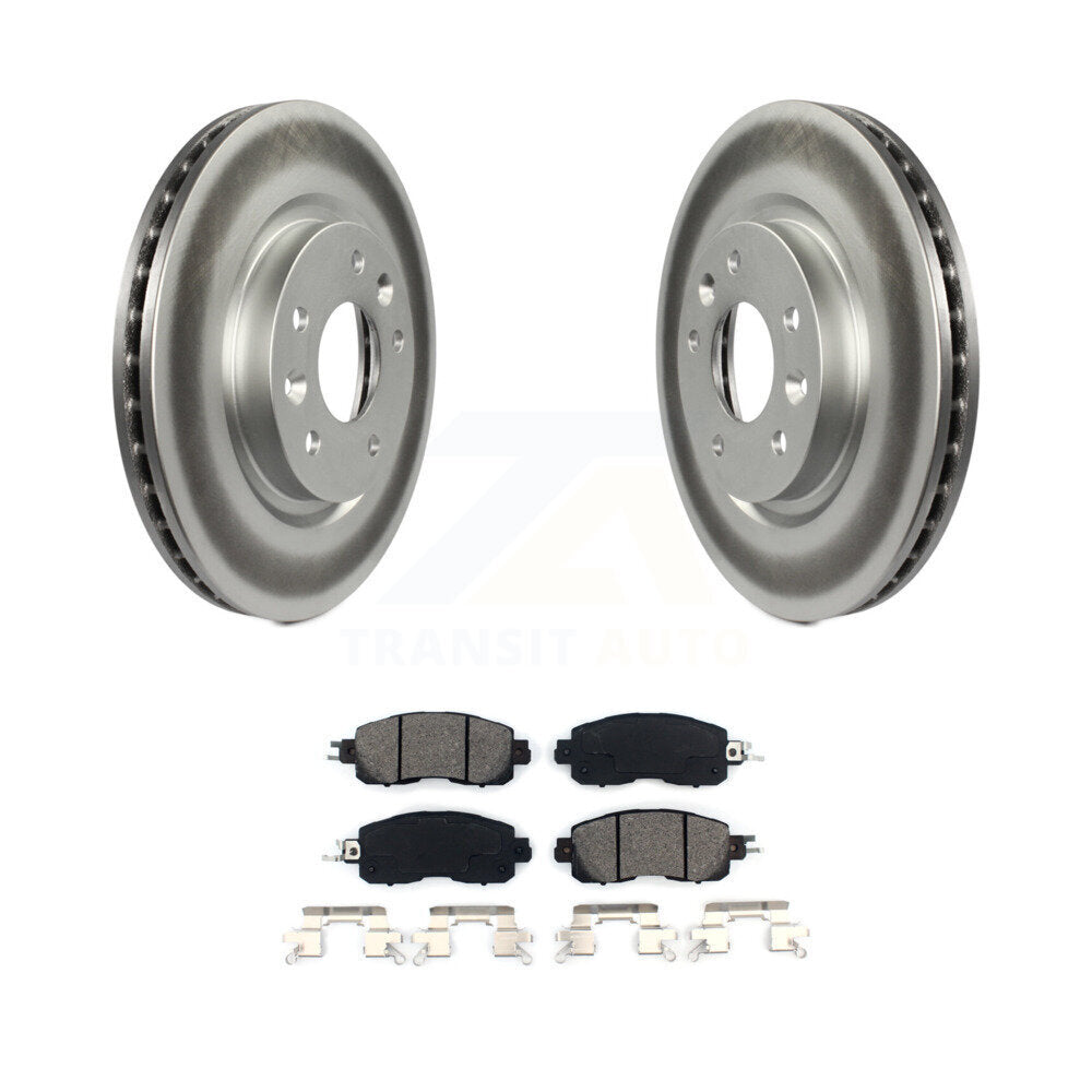Coated Disc Rotors and Semi-Metallic Brake Pads Kit-KGS-100500 - Kit.bestparts.ca