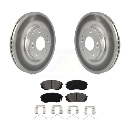 Coated Disc Rotors and Semi-Metallic Brake Pads Kit-KGS-100508 - Kit.bestparts.ca