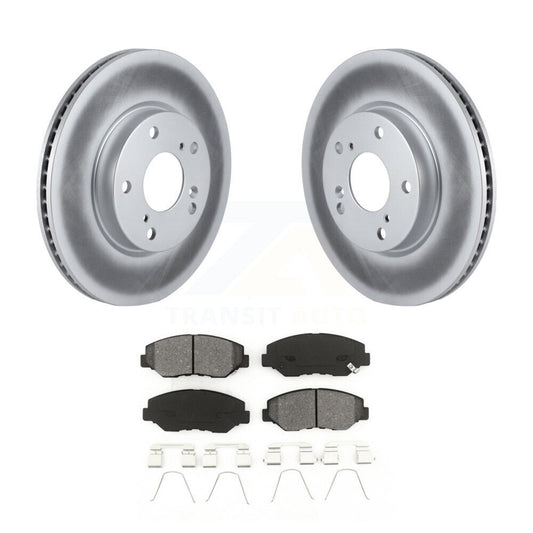 Coated Disc Rotors and Semi-Metallic Brake Pads Kit-KGS-100510 - Kit.bestparts.ca