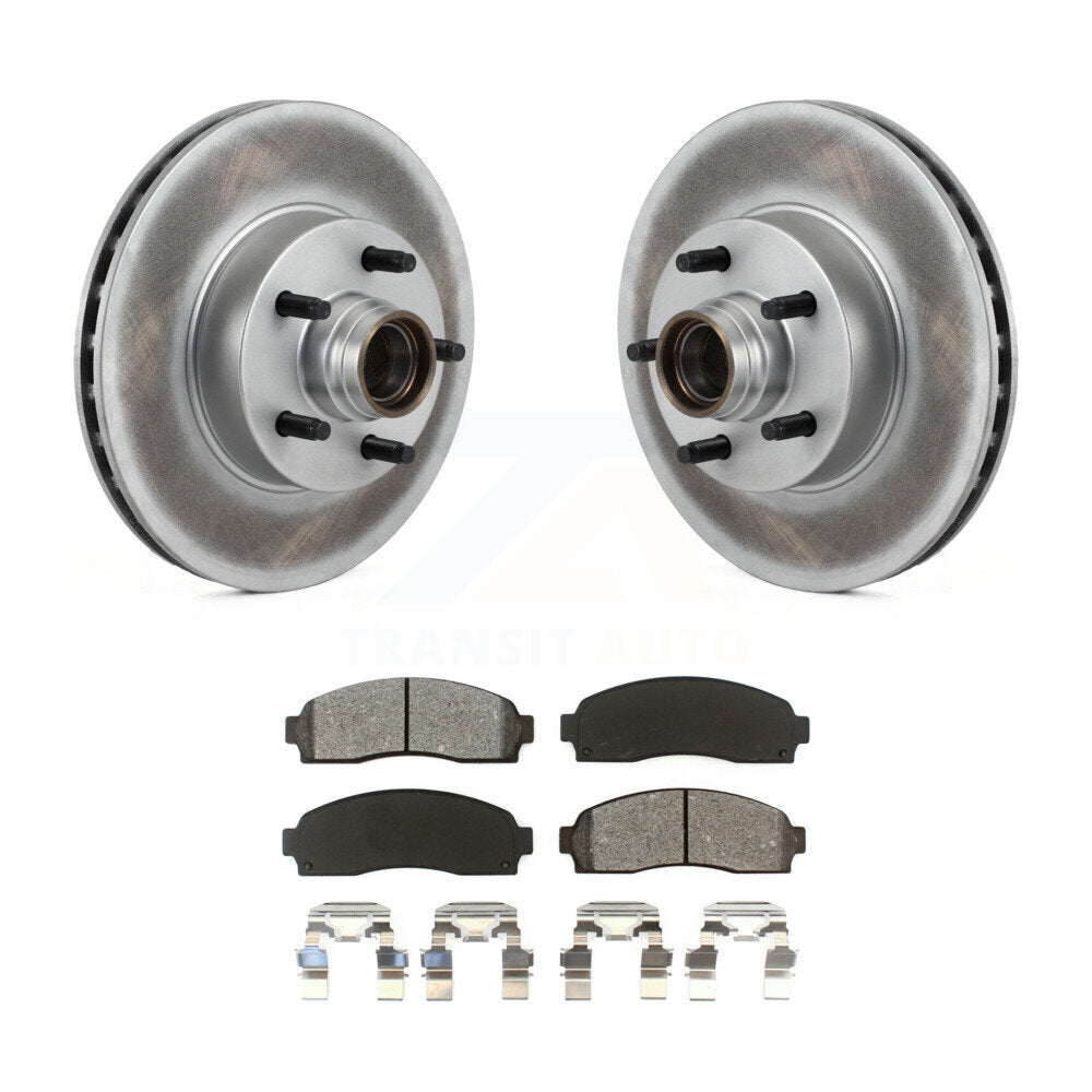 Disc Rotors and Semi-Metallic Brake Pads Kit-KGS-100533 - Kit.bestparts.ca