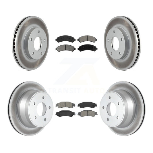 disc rotors and semi metallic brake pads-kgs-100536 - Kit.bestparts.ca