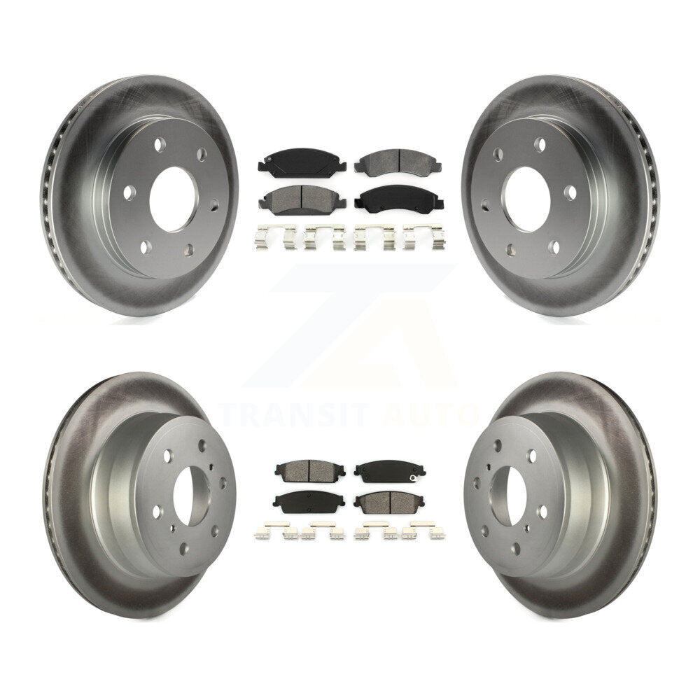 Disc Rotors and Semi-Metallic Brake Pads Kit-KGS-100537 - Kit.bestparts.ca Kit.bestparts.ca