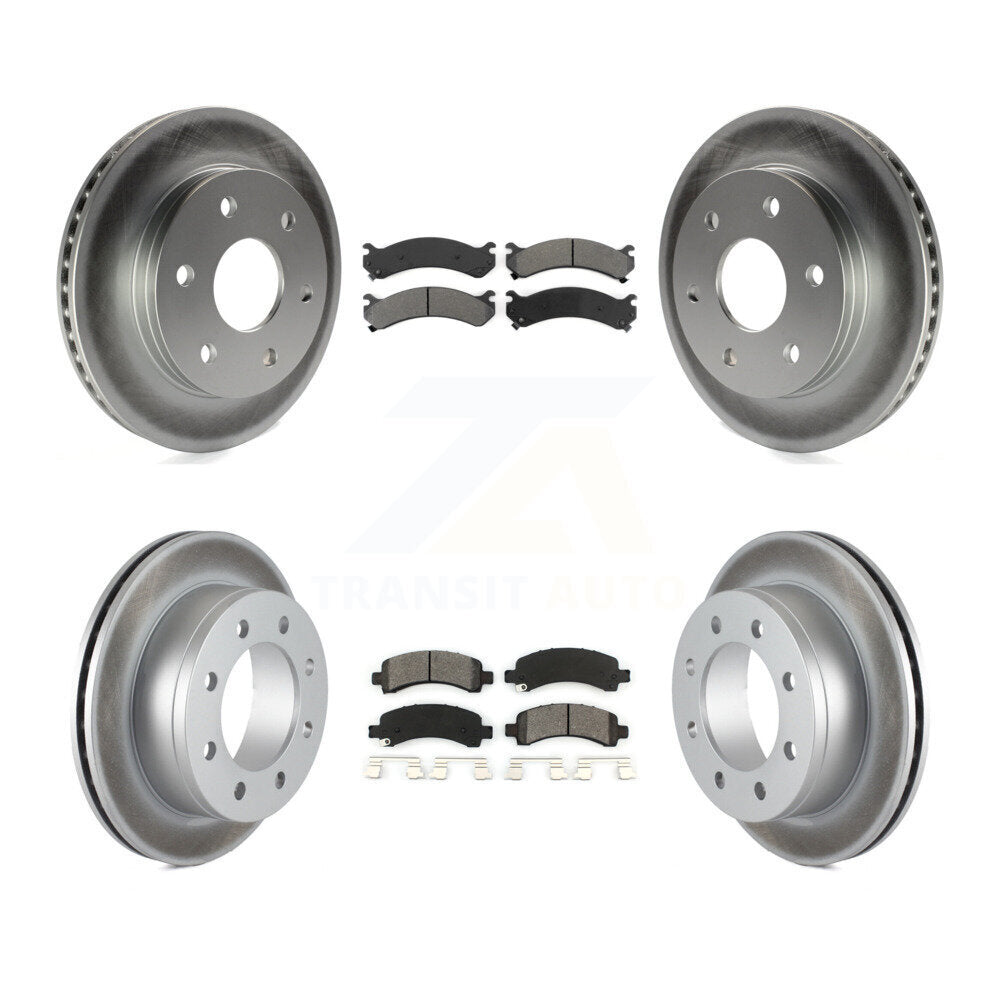 disc rotors and semi metallic brake pads-kgs-100538 - Kit.bestparts.ca