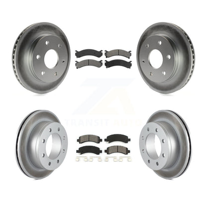 disc rotors and semi metallic brake pads-kgs-100538 - Kit.bestparts.ca