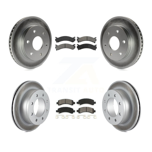 disc rotors and semi metallic brake pads-kgs-100538 - Kit.bestparts.ca