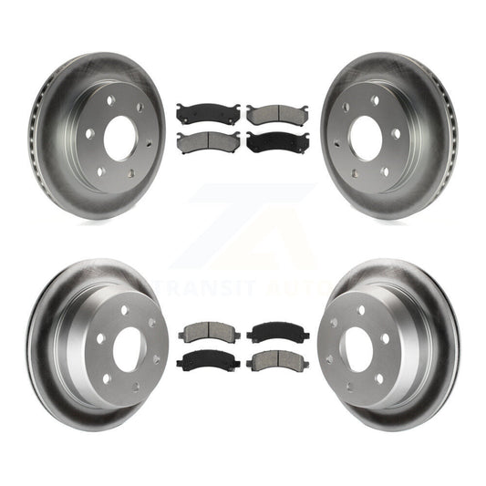 Disc Rotors and Semi-Metallic Brake Pads Kit-KGS-100542 - Kit.bestparts.ca