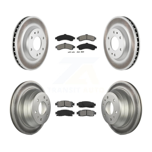 Disc Rotors and Semi-Metallic Brake Pads Kit-KGS-100555 - Kit.bestparts.ca