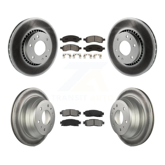 disc rotors and semi metallic brake pads-kgs-100556 - Kit.bestparts.ca