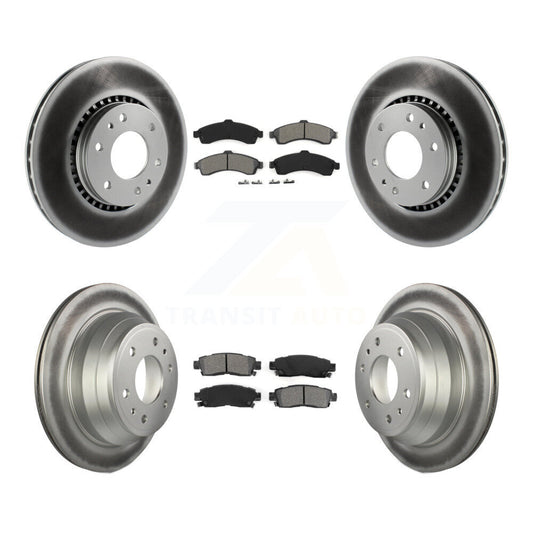 disc rotors and semi metallic brake pads-kgs-100557 - Kit.bestparts.ca