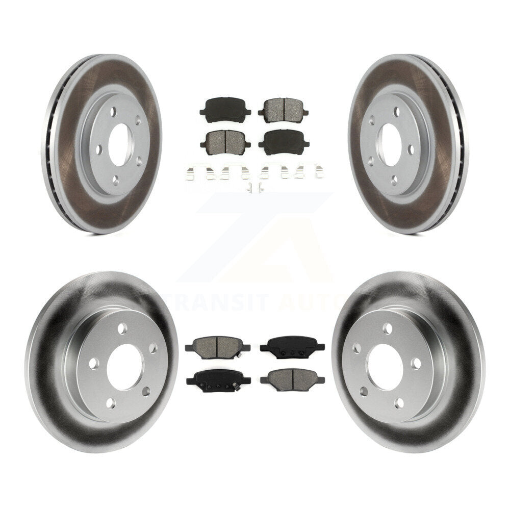 Disc Rotors and Semi-Metallic Brake Pads Kit-KGS-100566 - Kit.bestparts.ca
