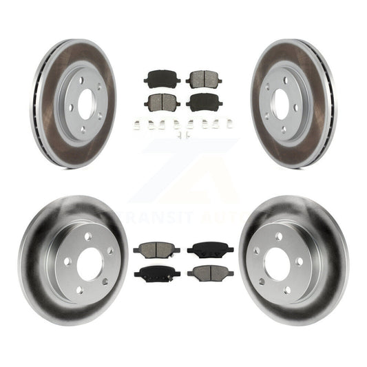 Disc Rotors and Semi-Metallic Brake Pads Kit-KGS-100566 - Kit.bestparts.ca