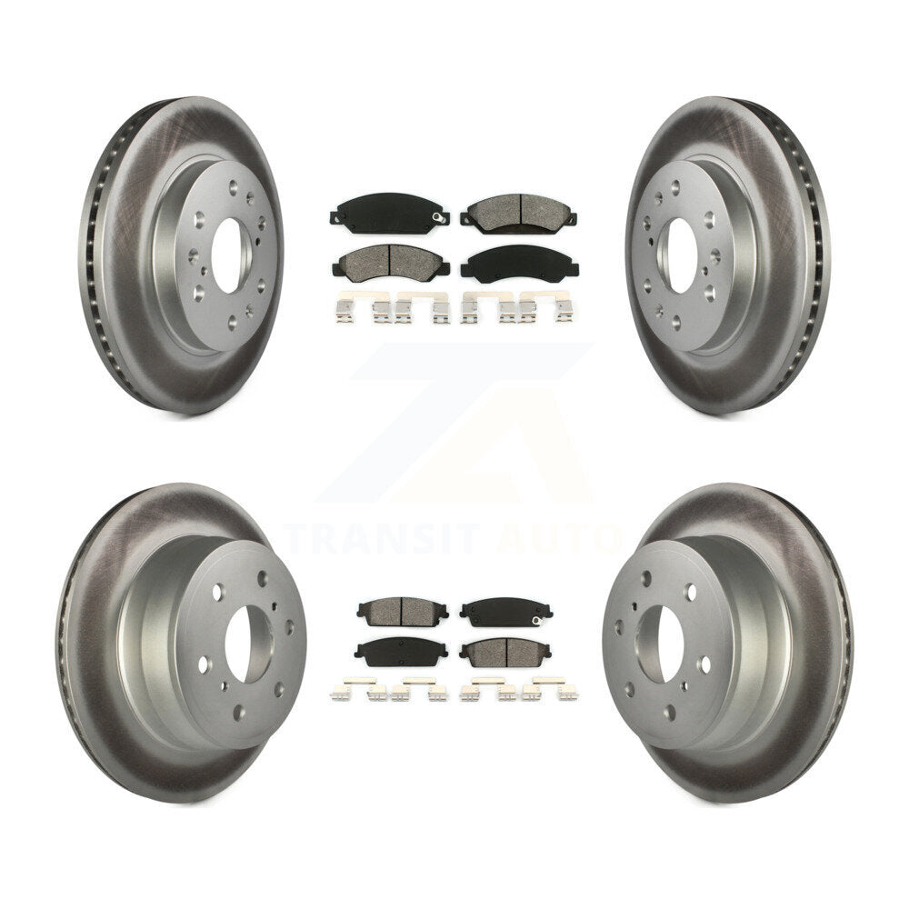 Disc Rotors and Semi-Metallic Brake Pads Kit-KGS-100568 - Kit.bestparts.ca Kit.bestparts.ca