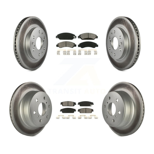 Disc Rotors and Semi-Metallic Brake Pads Kit-KGS-100568 - Kit.bestparts.ca