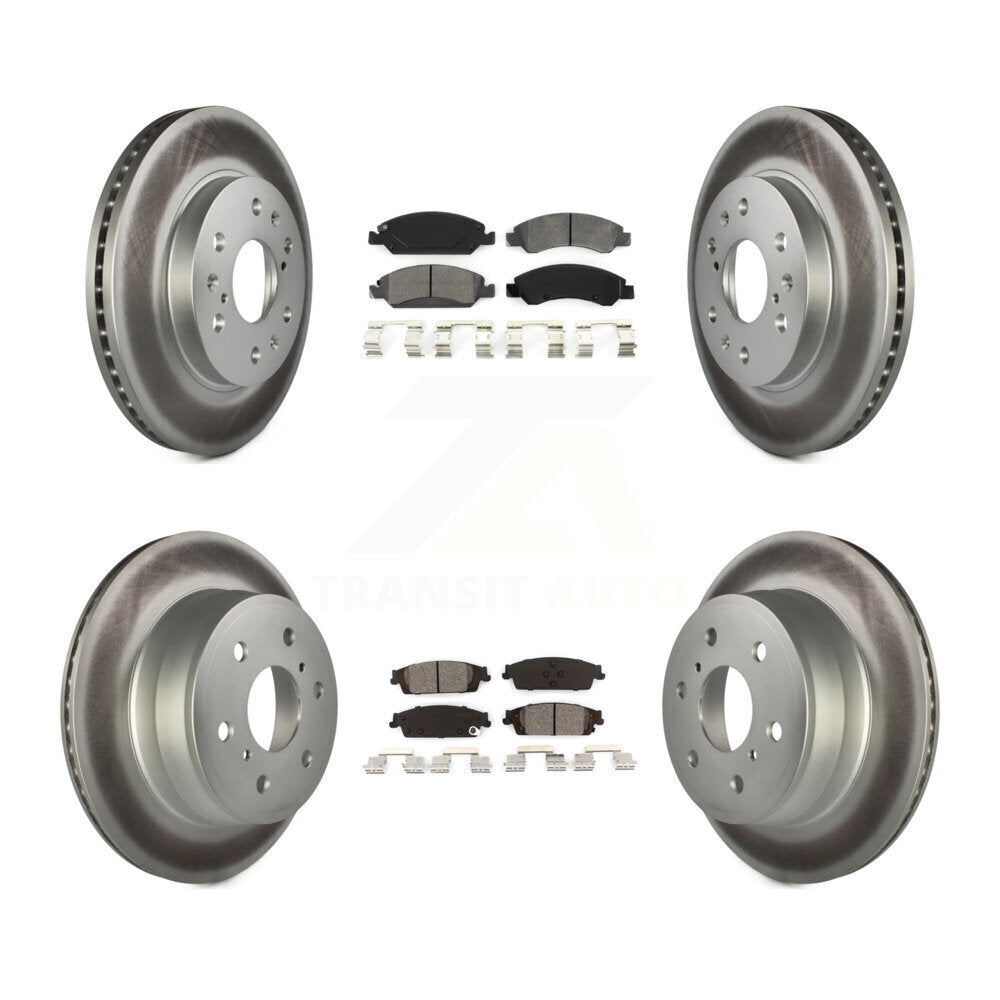 Disc Rotors and Semi-Metallic Brake Pads Kit-KGS-100573 - Kit.bestparts.ca