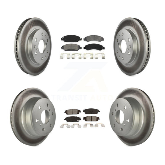 Disc Rotors and Semi-Metallic Brake Pads Kit-KGS-100573 - Kit.bestparts.ca