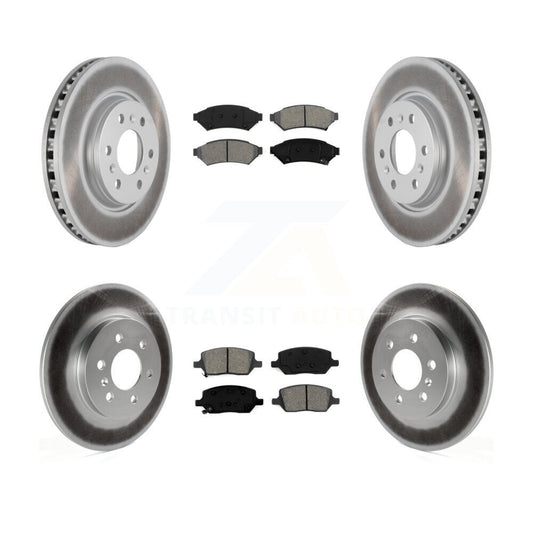 Disc Rotors and Semi-Metallic Brake Pads Kit-KGS-100578 - Kit.bestparts.ca