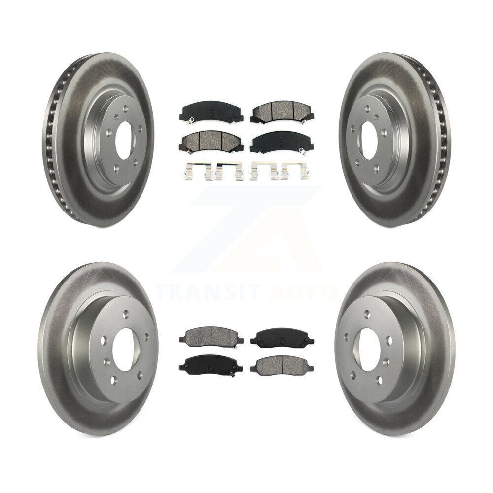 Disc Rotors and Semi-Metallic Brake Pads Kit-KGS-100580 - Kit.bestparts.ca