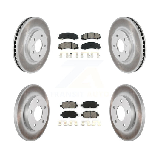 Disc Rotors and Semi-Metallic Brake Pads Kit-KGS-100581 - Kit.bestparts.ca