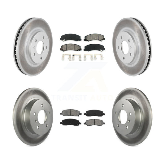 Disc Rotors and Semi-Metallic Brake Pads Kit-KGS-100582 - Kit.bestparts.ca