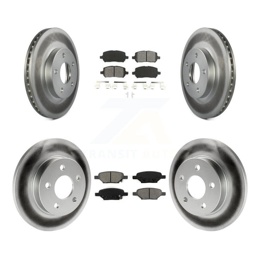 Disc Rotors and Semi-Metallic Brake Pads Kit-KGS-100584 - Kit.bestparts.ca