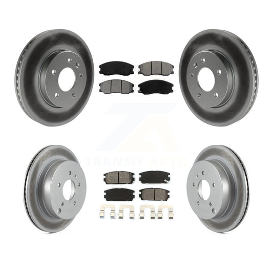 Disc Rotors and Semi-Metallic Brake Pads Kit-KGS-100585 - Kit.bestparts.ca
