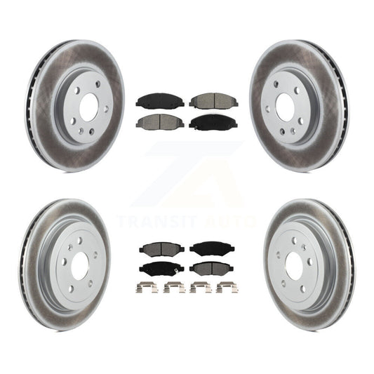 Disc Rotors and Semi-Metallic Brake Pads Kit-KGS-100589 - Kit.bestparts.ca