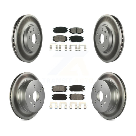 Disc Rotors and Semi-Metallic Brake Pads Kit-KGS-100590 - Kit.bestparts.ca