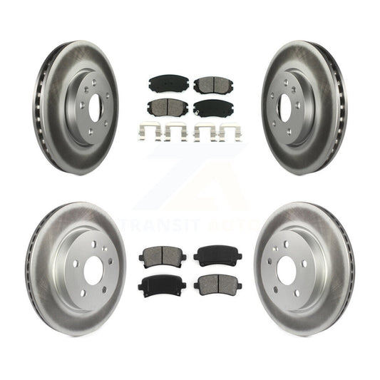 Disc Rotors and Semi-Metallic Brake Pads Kit-KGS-100591 - Kit.bestparts.ca