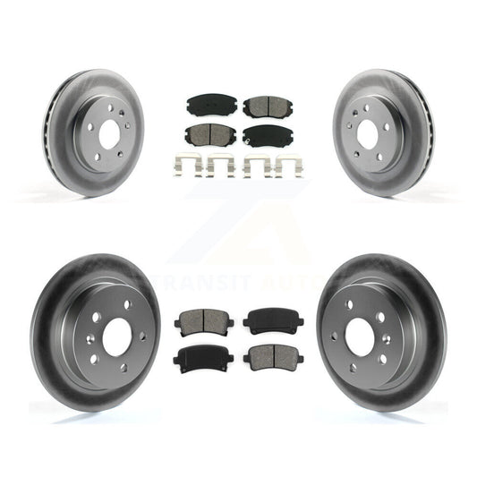 Disc Rotors and Semi-Metallic Brake Pads Kit-KGS-100595 - Kit.bestparts.ca