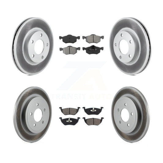 Disc Rotors and Semi-Metallic Brake Pads Kit-KGS-100608 - Kit.bestparts.ca