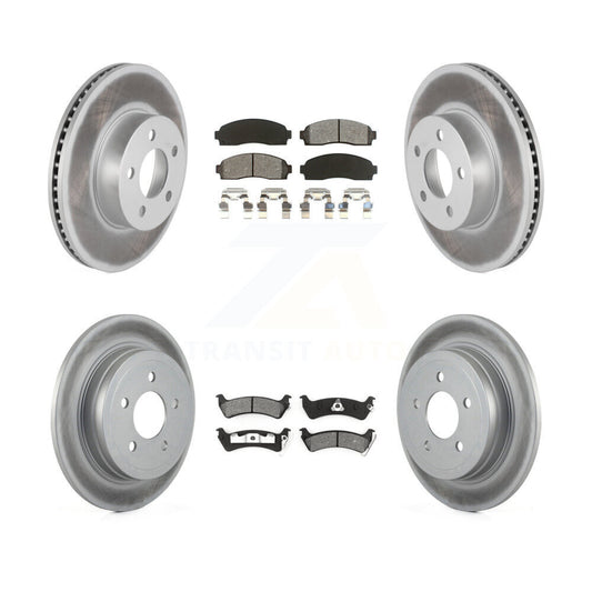 Disc Rotors and Semi-Metallic Brake Pads Kit-KGS-100611 - Kit.bestparts.ca