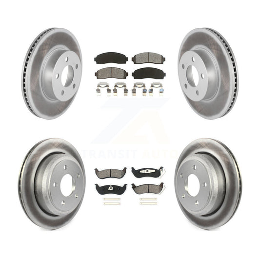 Disc Rotors and Semi-Metallic Brake Pads Kit-KGS-100612 - Kit.bestparts.ca
