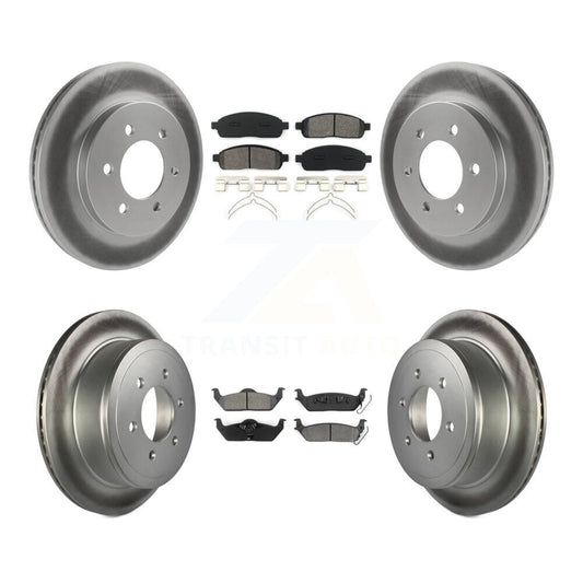 Disc Rotors and Semi-Metallic Brake Pads Kit-KGS-100617 - Kit.bestparts.ca