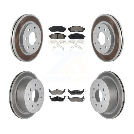Disc Rotors and Semi-Metallic Brake Pads Kit-KGS-100618 - Kit.bestparts.ca
