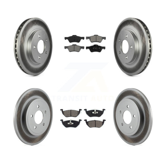 Disc Rotors and Semi-Metallic Brake Pads Kit-KGS-100620 - Kit.bestparts.ca