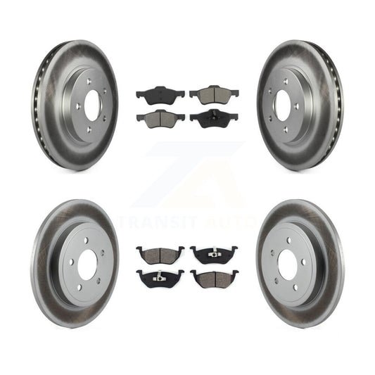 Disc Rotors and Semi-Metallic Brake Pads Kit-KGS-100621 - Kit.bestparts.ca