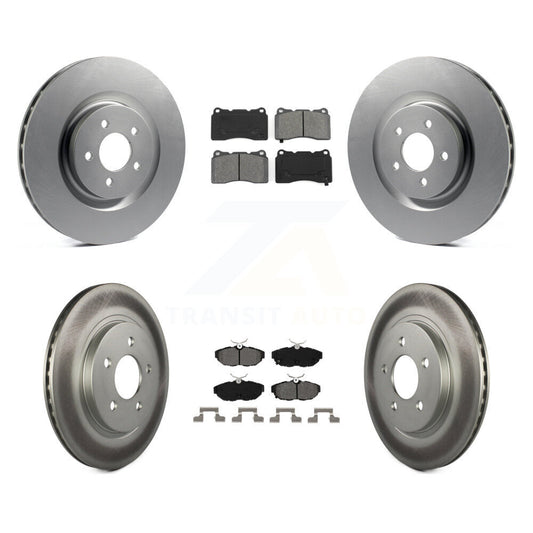 Disc Rotors and Semi-Metallic Brake Pads Kit-KGS-100637 - Kit.bestparts.ca