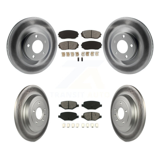 Disc Rotors and Semi-Metallic Brake Pads Kit-KGS-100643 - Kit.bestparts.ca