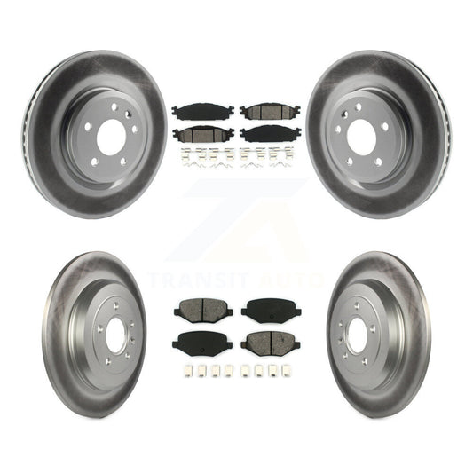 Disc Rotors and Semi-Metallic Brake Pads Kit-KGS-100650 - Kit.bestparts.ca