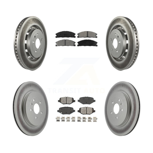 Disc Rotors and Semi-Metallic Brake Pads Kit-KGS-100660 - Kit.bestparts.ca