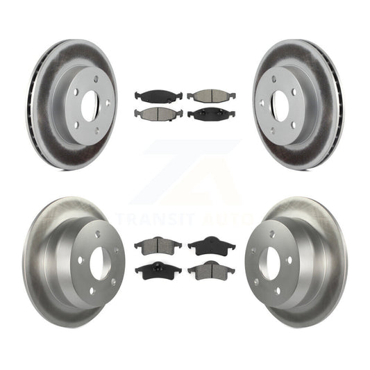 Disc Rotors and Semi-Metallic Brake Pads Kit-KGS-100671 - Kit.bestparts.ca